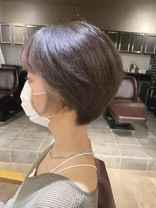 ショート カラー 前田 裕介のヘアスタイル