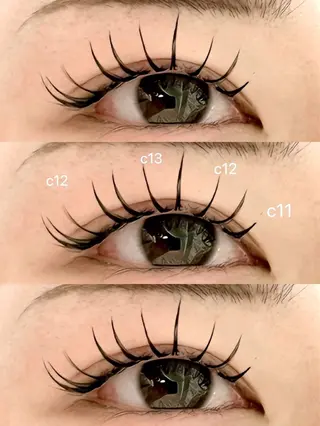 マツエク・マツパ 馬場 優花のマツエク・マツパデザイン