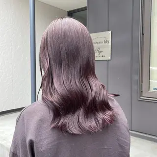 セミロング カラー 髪質改善/美髪 艶カラーLillyのヘアスタイル