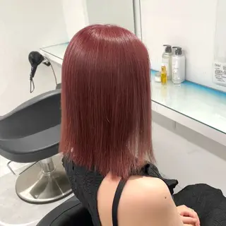 ロング カラー パーマ ヘアアレンジ メンズ キッズ 盛れ韓国ハイトーン 🎀Himari🎀のヘアスタイル