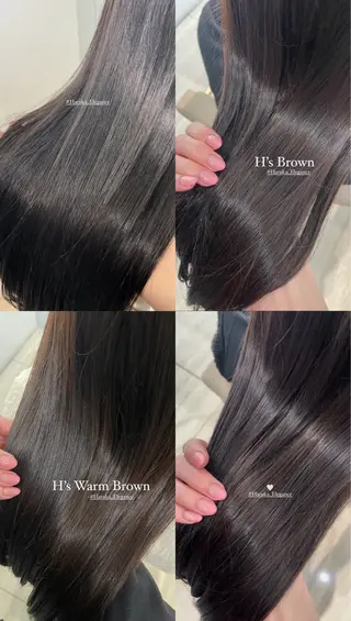 ロング 森 はるかのヘアスタイル