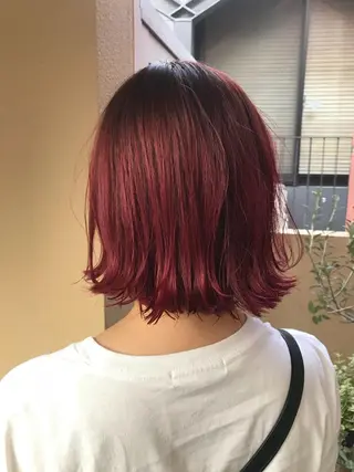 ショート カラー 逗子葉山 ナオイカイラのヘアスタイル