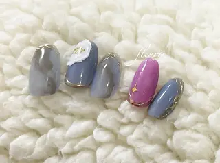 ネイル フルリール 【プライベートサロンのネイルデザイン