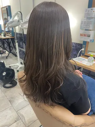 ロング カラー 🍒透明感カラー/ 艶カラー/さくら🍒のヘアスタイル