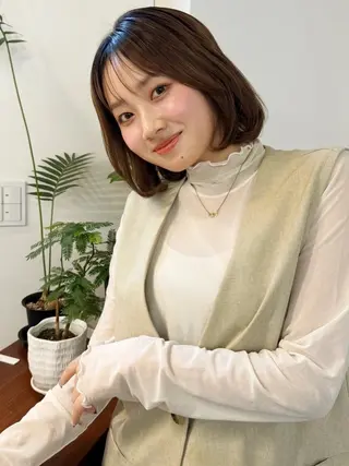 ショート Farbe🤍 女性限定のヘアスタイル