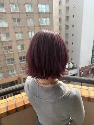 カラー sato harunaのヘアスタイル