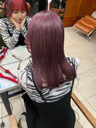 セミロング カラー 袴着付け予約受付中/ 渡辺奈緒のその他イメージ