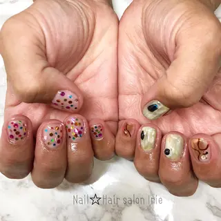 ネイル Hair salon Irie所属・與儀 知佳のネイルデザイン