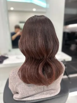 セミロング カラー 🐺韓国風メンズ特化 あさひ🐺のヘアスタイル