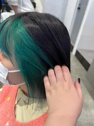 ミディアム カラー オタク特化美容師💟 チバコナツのヘアスタイル