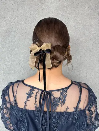 ヘアアレンジ 加藤 結奈のヘアスタイル