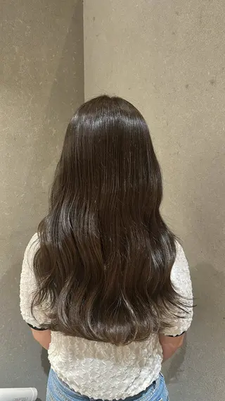 セミロング カラー 暖色/ヘアアレンジ 🎀♡irohaのヘアスタイル
