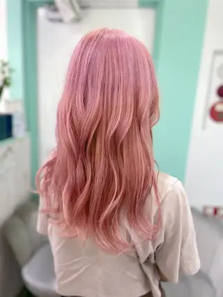 ロング 原 千景のヘアスタイル