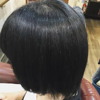 ミディアム パーマ embrace エンブレイスのヘアスタイル