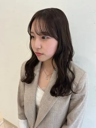 セミロング アイブロウモデル 募集🤎みづきのマツエク・マツパデザイン