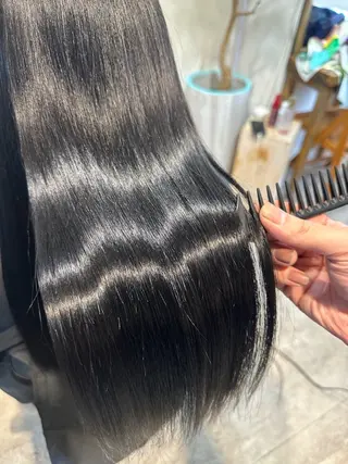 ロング カラー fuu。。。銀座所属・美髪質改善✨ 縮毛矯正✨HIDEのヘアスタイル