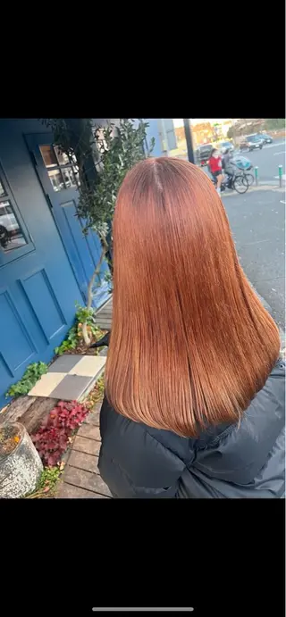 カラー 🌱縮毛矯正/カラー /🌈りつき🌈のヘアスタイル