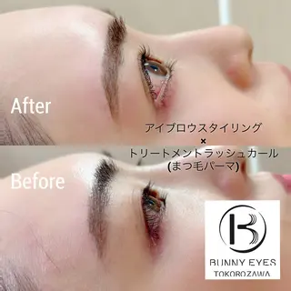 マツエク・マツパ Bunnyeyes 村岸の眉毛・アイブロウイメージ