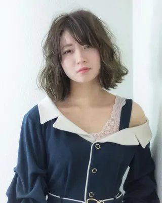 ミディアム カラー ヘアアレンジ 【滝川市 美容師】 髙橋昌也のヘアスタイル