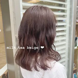 ミディアム ツカハラ リリカ 👒柔らかカラー👒のヘアスタイル