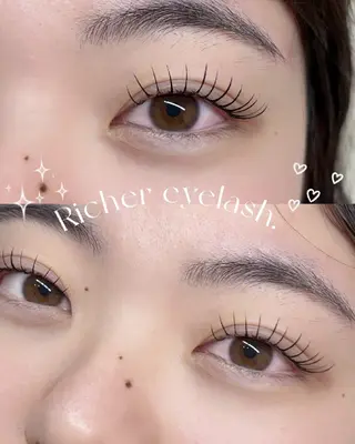 マツエク・マツパ Richer所属・有川 桜のマツエク・マツパデザイン