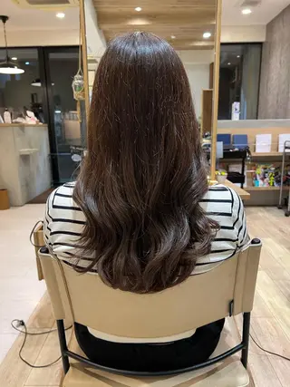 ロング カラー 韓国ヘア🇰🇷 増田夏希のヘアスタイル