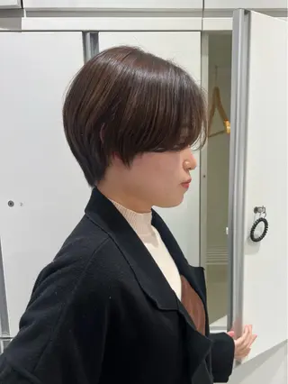 ショート 艶カラー🥣ショート /レイヤー/小由葵のヘアスタイル