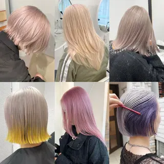 カラー 🔷ダブルカラーハイ トーン🔷櫻井走のヘアスタイル