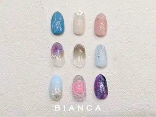 ネイル BIANCA市ヶ谷店 TSUMITAのネイルデザイン