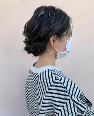 ミディアム yui .のヘアスタイル