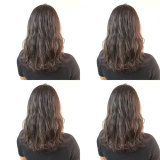 ロング カラー 💖ブリーチなし透明 感💖ASAHIのヘアスタイル