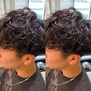 パーマ メンズ 美髪整形✨髪質改善 ✨中村弘仁/チーフのヘアスタイル