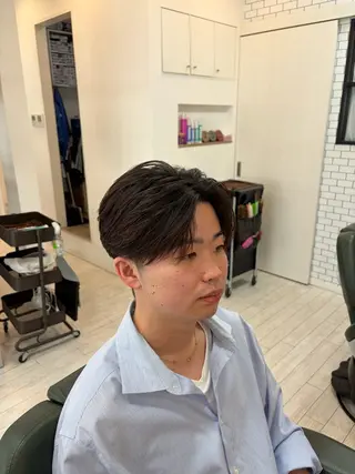 カラー パーマ メンズ men'sヤマカワ /【琉生】のヘアスタイル