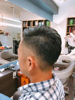 メンズ 前之園 ひかるのヘアスタイル