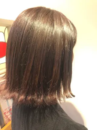 ミディアム メンズパーマ、カラー 大募集村上莉奈のヘアスタイル