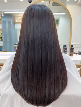 ロング ✨縮毛矯正✨艶髪✨️ 髪質改善✨鴻巣✨️のヘアスタイル