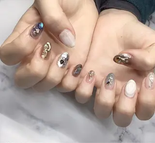 ロング カラー キッズ ネイル マツエク・マツパ 福田 加奈のネイルデザイン