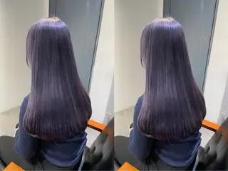 ロング カラー Rinka🌷🩶 グレージュカラー🫧のヘアスタイル