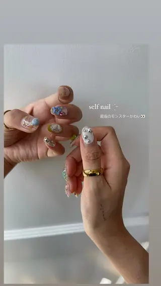 ネイル 三輪 絢香のネイルデザイン