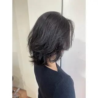 ミディアム ヘアアレンジ 🦋エクステ/透明感 カラー🦋宮川莉央のヘアスタイル