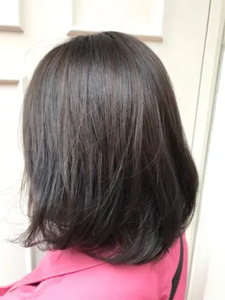 ミディアム カラー 🫟Blanco🫟 Color&Careのヘアスタイル
