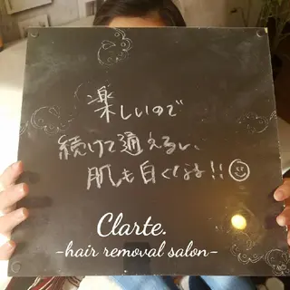 Clarte. クラルテのエステ・リラクイメージ