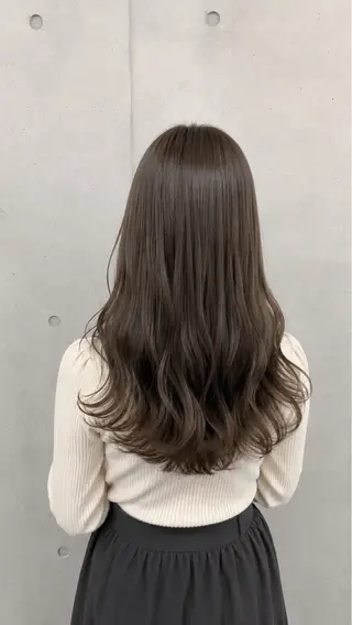 ロング カラー パーマ ヘアアレンジ メンズ 🍀︎Reika 🍀のヘアスタイル