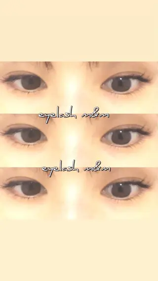 マツエク・マツパ Eyelash m&mのマツエク・マツパデザイン