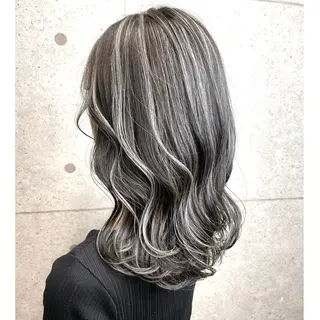 ロング カラー 奥山義進/大宮 /ダブルカラーのヘアスタイル