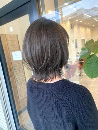 ミディアム 柏韓国ヘア 白石芽衣のヘアスタイル