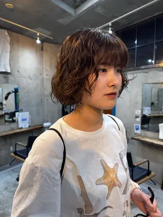 ショート パーマ/パーマ落とし /メンズカット/ヒロのヘアスタイル