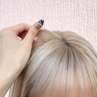 セミロング カラー vale 🤍akane🤍のヘアスタイル