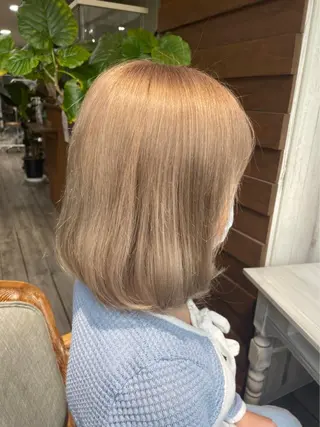ミディアム カラー exfa sakura🪞のヘアスタイル