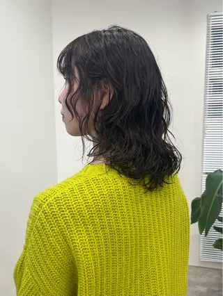 ミディアム パーマ JOULE'S natsukiのヘアスタイル